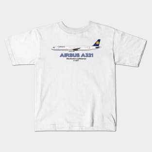Airbus A321 - Deutsche Lufthansa Kids T-Shirt